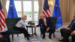 Trump and EU’s von der Leyen announce trade deal