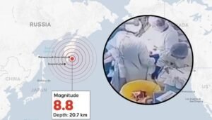 Doctors continue surgery amid 8.8 magnitude Earthquake in Russia